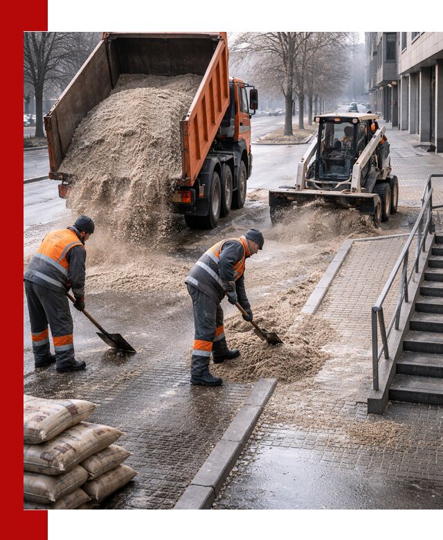 Поставка противогололедных материалов в Минусинске