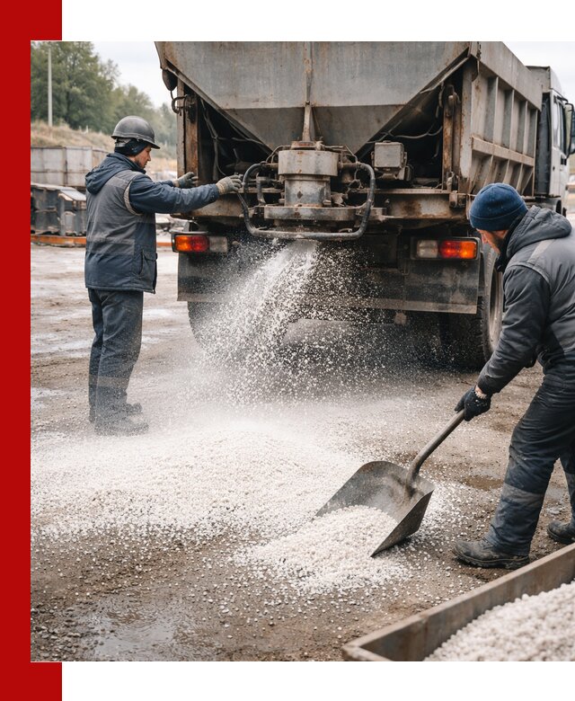 Доставка и продажа хлористого кальция в Минусинске