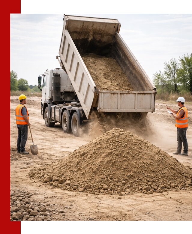 Доставка самосвалом 15 кубов в Минусинске за город и по городу