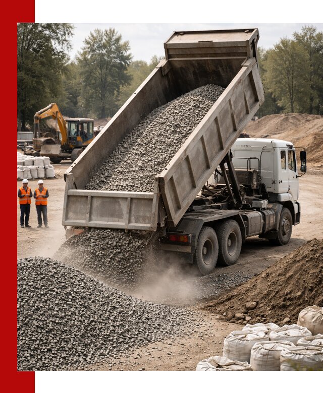 Аренда самосвала в Минусинске для доставки сыпучих и нерудных материалов