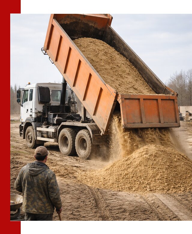 Аренда самосвала 20 тонн для перевозки грузов в Минусинске