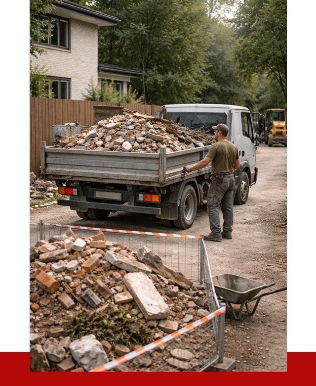 Вывоз строительного мусора с погрузкой в Минусинске от 7621 р | ПРОНЕРУДМнс