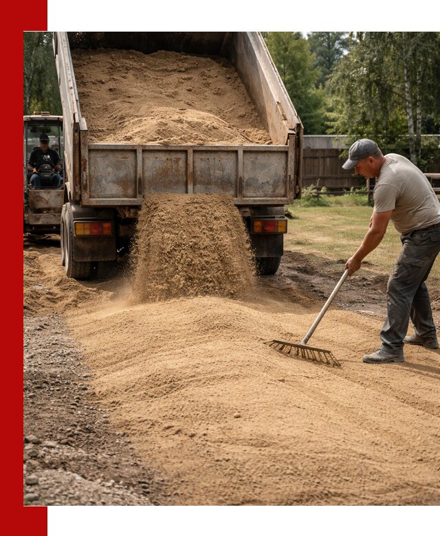 Отсыпка участка песком в Минусинске быстро и качественно