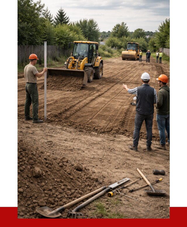 Планировка участка грунтом в Минусинске от 4572 р ПРОНЕРУДМнс